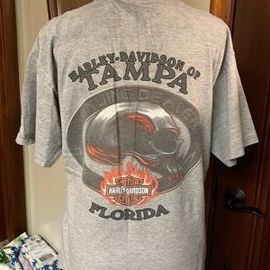 Harley Davidson Tampa Tee Skulls